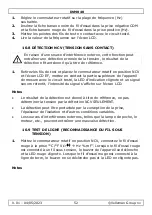 Preview for 52 page of Velleman DVM040 User Manual