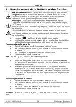 Preview for 54 page of Velleman DVM040 User Manual