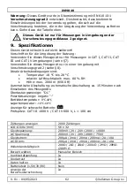 Preview for 62 page of Velleman DVM040 User Manual