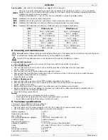 Preview for 8 page of Velleman DVM1000 User Manual