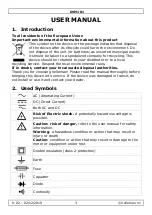 Preview for 3 page of Velleman DVM101 User Manual