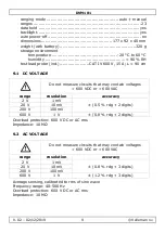 Preview for 9 page of Velleman DVM101 User Manual