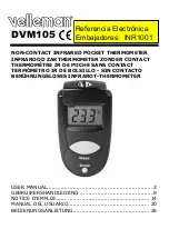 Preview for 1 page of Velleman DVM105 User Manual