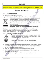 Preview for 2 page of Velleman DVM105 User Manual