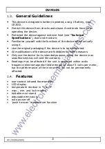 Preview for 3 page of Velleman DVM105 User Manual