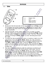 Preview for 4 page of Velleman DVM105 User Manual