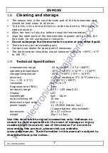 Preview for 7 page of Velleman DVM105 User Manual