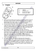 Preview for 16 page of Velleman DVM105 User Manual