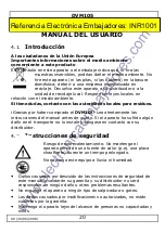 Preview for 20 page of Velleman DVM105 User Manual