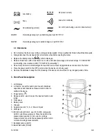 Preview for 3 page of Velleman DVM1090 User Manual