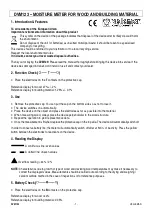 Velleman DVM123 Manual preview