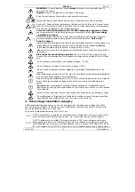 Preview for 4 page of Velleman DVM1400 User Manual