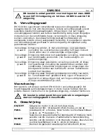 Preview for 20 page of Velleman DVM1500 User Manual