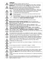 Preview for 5 page of Velleman DVM4100 User Manual