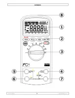 Предварительный просмотр 2 страницы Velleman DVM4200 User Manual