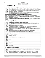 Предварительный просмотр 4 страницы Velleman DVM4200 User Manual