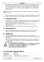 Preview for 6 page of Velleman DVM8030 User Manual