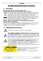 Preview for 8 page of Velleman DVM8030 User Manual