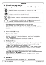 Preview for 14 page of Velleman DVM8030 User Manual