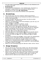 Preview for 23 page of Velleman DVM8030 User Manual