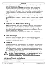 Preview for 28 page of Velleman DVM8030 User Manual