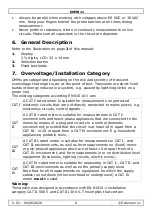 Preview for 6 page of Velleman DVM811 User Manual