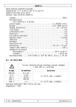 Preview for 8 page of Velleman DVM811 User Manual