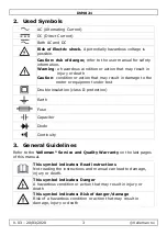 Предварительный просмотр 3 страницы Velleman DVM821 User Manual