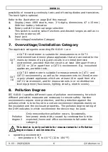 Предварительный просмотр 6 страницы Velleman DVM821 User Manual