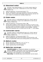 Preview for 20 page of Velleman DVM821 User Manual