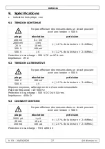 Preview for 27 page of Velleman DVM821 User Manual