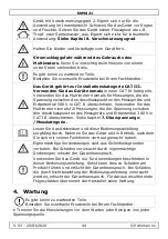 Preview for 44 page of Velleman DVM821 User Manual