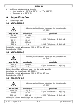 Предварительный просмотр 67 страницы Velleman DVM821 User Manual