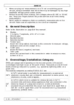 Preview for 6 page of Velleman DVM835 User Manual