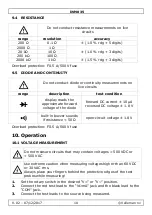 Preview for 10 page of Velleman DVM835 User Manual