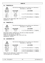 Preview for 43 page of Velleman DVM835 User Manual