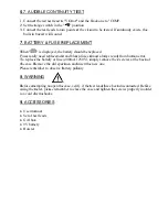 Preview for 9 page of Velleman DVM850BL User Manual