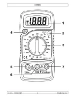 Preview for 2 page of Velleman DVM851 User Manual