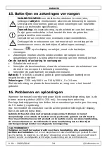 Предварительный просмотр 24 страницы Velleman DVM852 User Manual