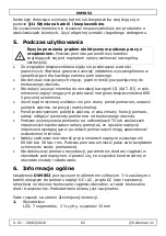 Предварительный просмотр 62 страницы Velleman DVM852 User Manual