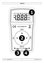 Предварительный просмотр 2 страницы Velleman DVM854 User Manual