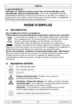 Preview for 22 page of Velleman DVM854 User Manual