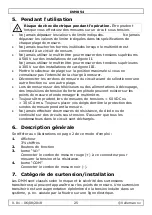 Preview for 25 page of Velleman DVM854 User Manual