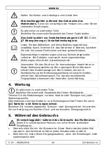 Preview for 44 page of Velleman DVM854 User Manual