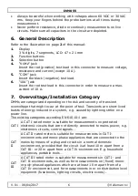 Preview for 6 page of Velleman DVM855 User Manual