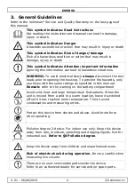 Preview for 4 page of Velleman DVM856 User Manual