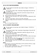 Предварительный просмотр 11 страницы Velleman DVM856 User Manual