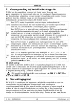 Preview for 18 page of Velleman DVM856 User Manual