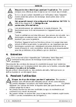 Preview for 28 page of Velleman DVM856 User Manual