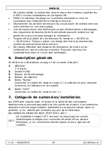 Preview for 29 page of Velleman DVM856 User Manual